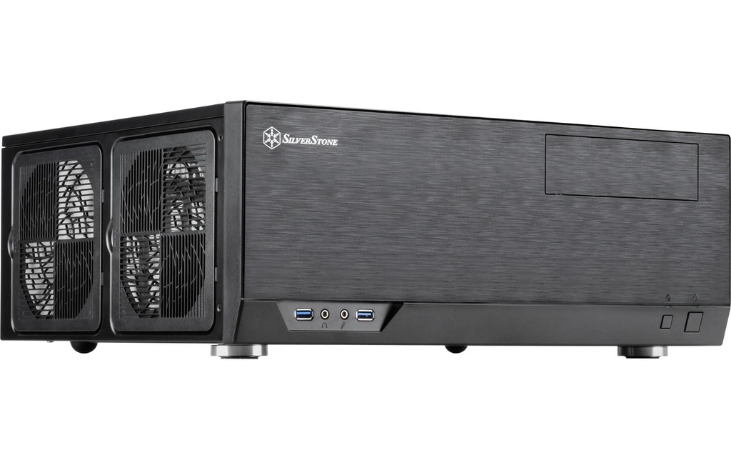 SilverStone Desktop GD09B-C, ohne NT-3