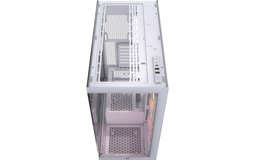 Corsair Midi Tower 3500X IL ARGB TG Weiss-1