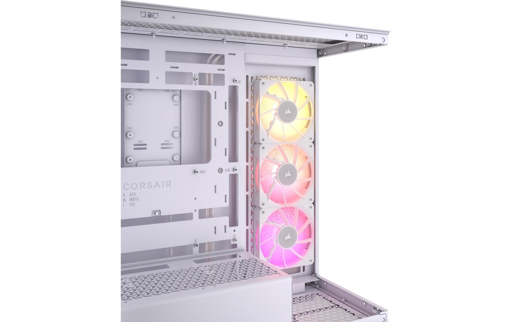 Corsair Midi Tower 3500X IL ARGB TG Weiss-3