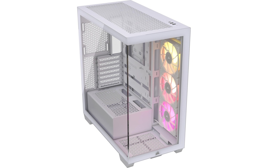 Corsair Midi Tower 3500X IL ARGB TG Weiss-4