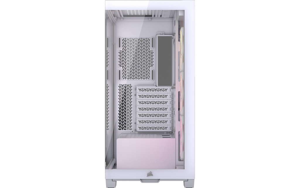 Corsair Midi Tower 3500X IL ARGB TG Weiss-5