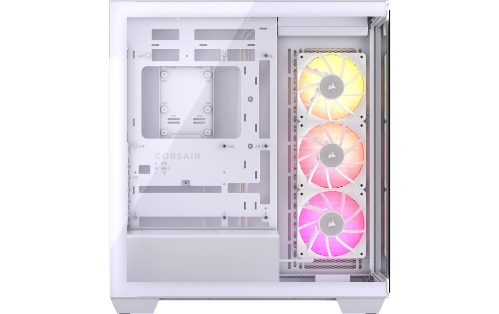 Corsair Midi Tower 3500X IL ARGB TG Weiss-6