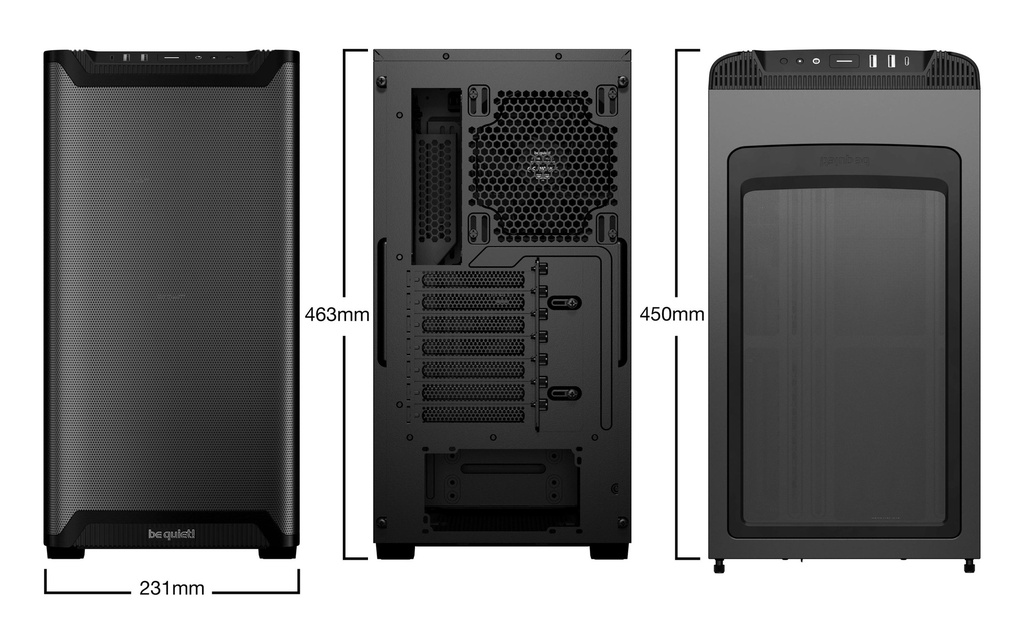 be quiet!, PC-Gehäuse Pure Base 501 Airflow-1