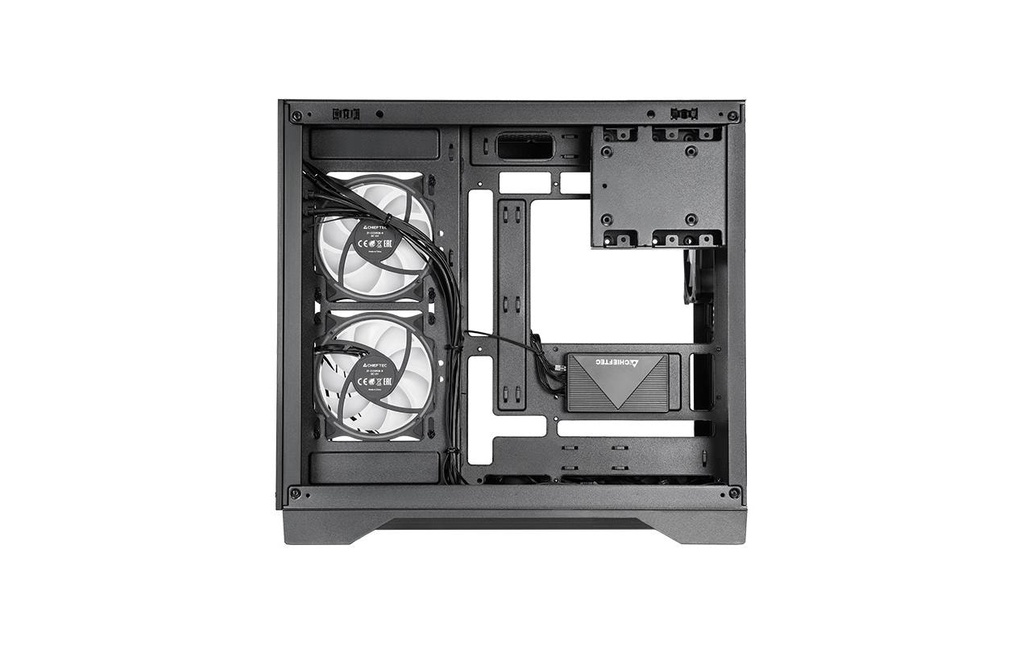 Chieftec mATX Gehäuse GM-30B-TG-OP, black-2