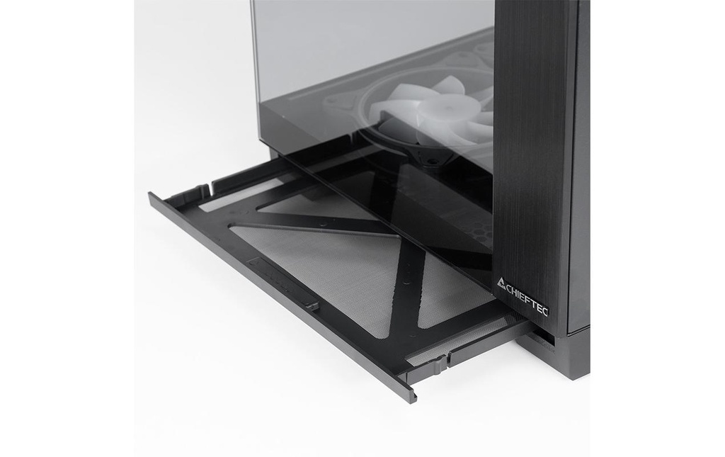 Chieftec mATX Gehäuse GM-30B-TG-OP, black-6