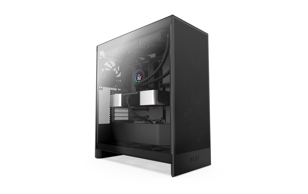 NZXT, PC-Gehäuse H7 Flow Schwarz-0