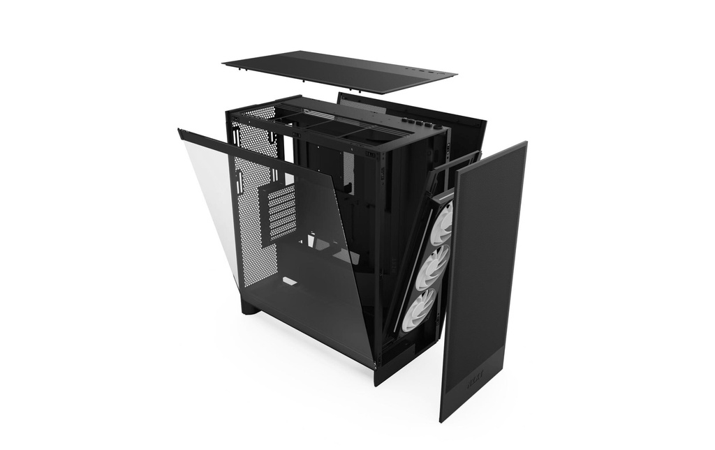 NZXT H7 Flow RGB Schwarz-2