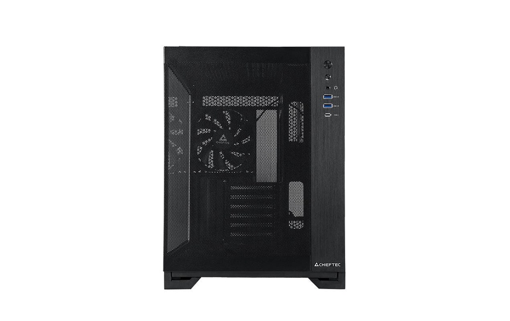 Chieftec mATX Gehäuse GM-30B-M-OP, black-5