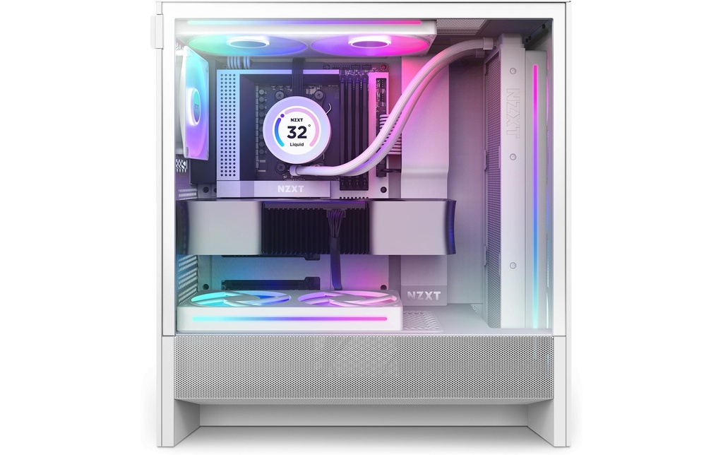 NZXT, PC-Gehäuse H5 Flow RGB Weiss-1