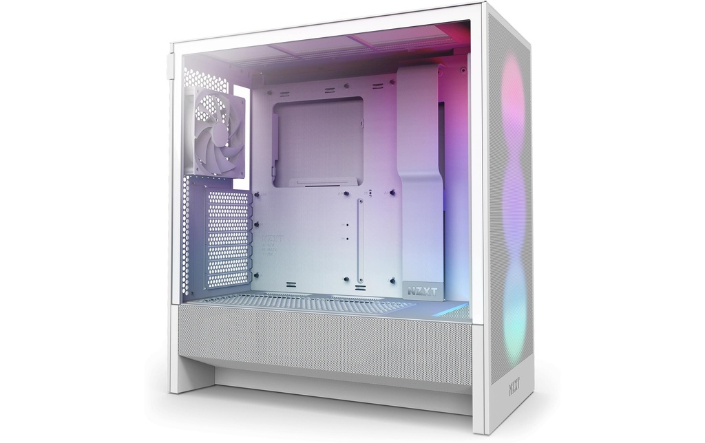 NZXT, PC-Gehäuse H5 Flow RGB Weiss-2