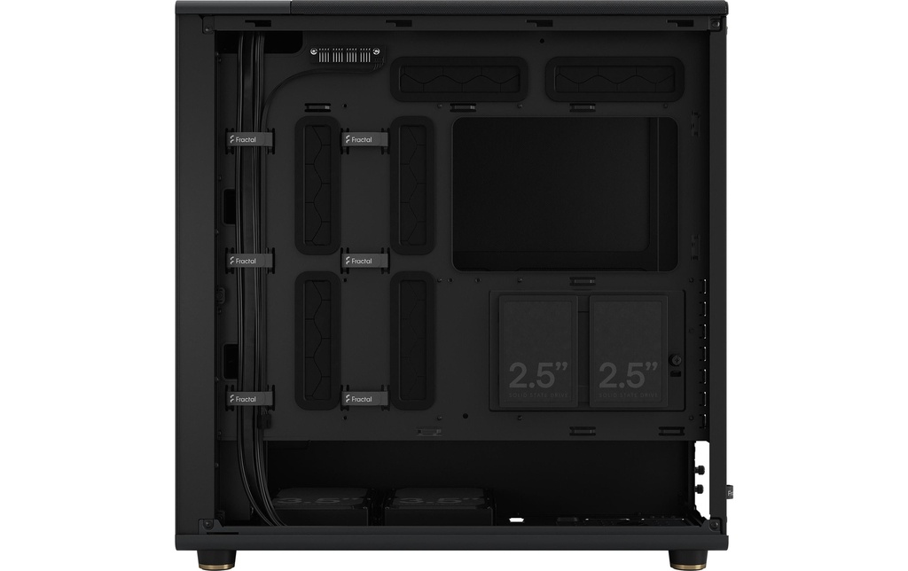 Fractal North XL RC Black TG clear-5