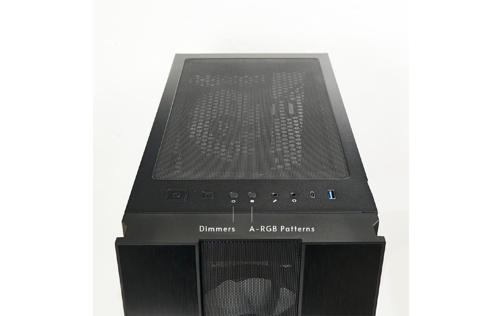 Chieftec Midi Tower Hunter 2, schwarz o.NT-6