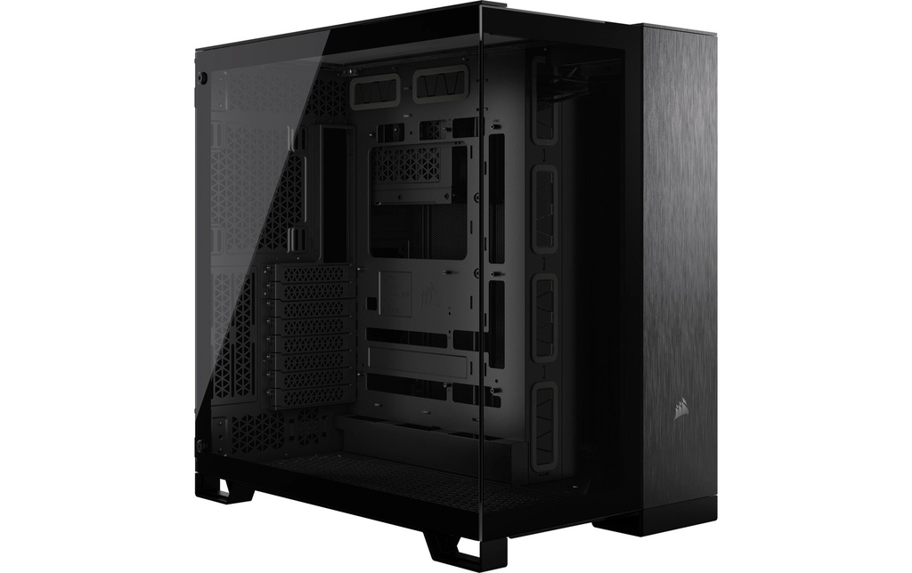 Corsair Midi Tower 6500X TG Schwarz Ob.Alu-0