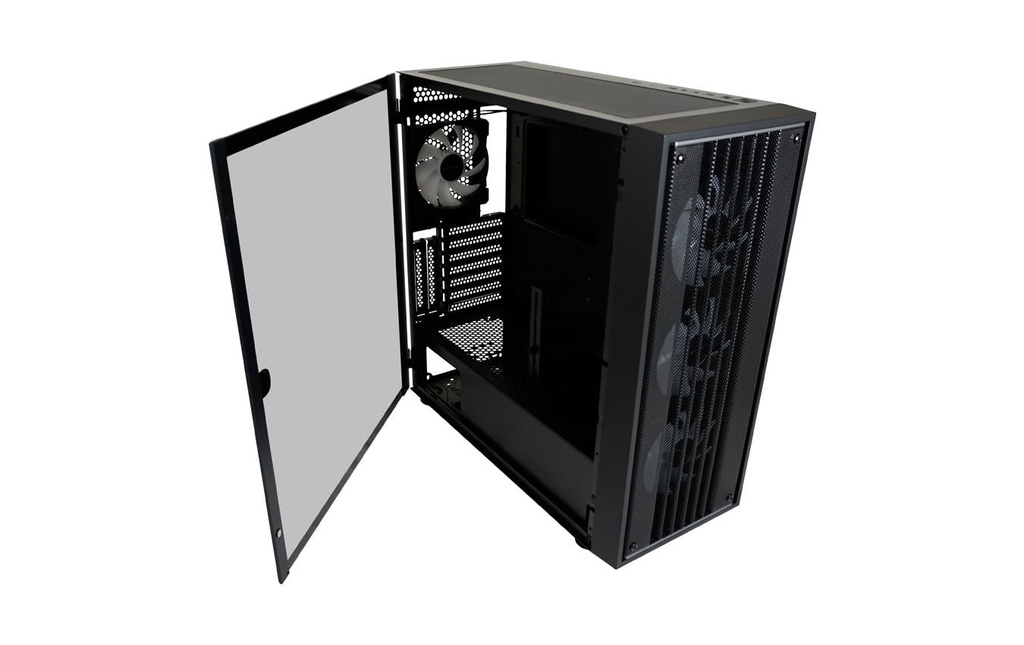 Lc-Power Midi Tower LC-810B-ON-5