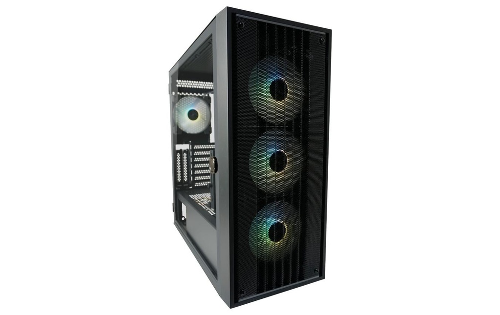 Lc-Power Midi Tower LC-810B-ON-8