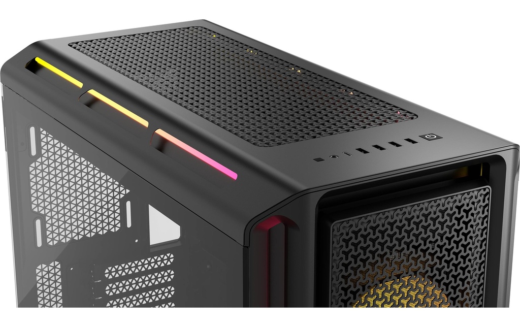 Corsair, PC-Gehäuse 5000T LX RGB TG Schwarz-6