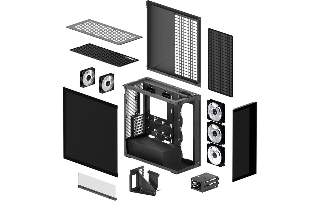 Arctic Cooling, PC-Gehäuse Xtender VG Black-7