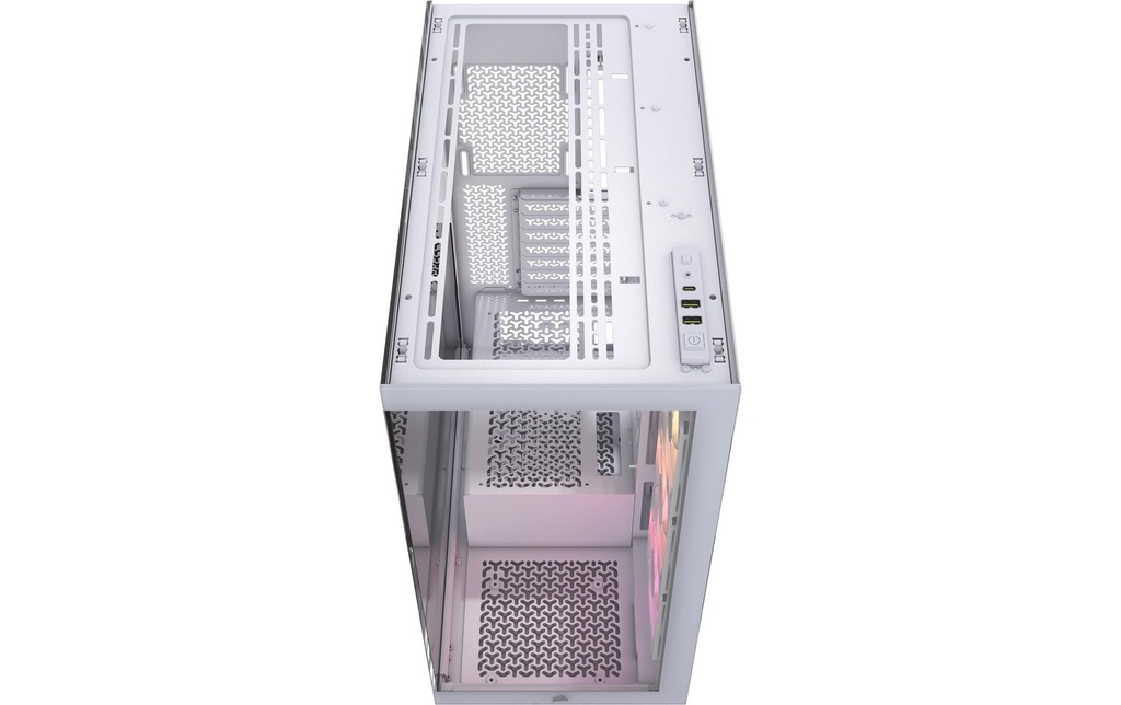 Corsair Midi Tower 3500X ARGB TG Weiss-1