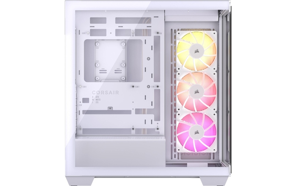 Corsair Midi Tower 3500X ARGB TG Weiss-6