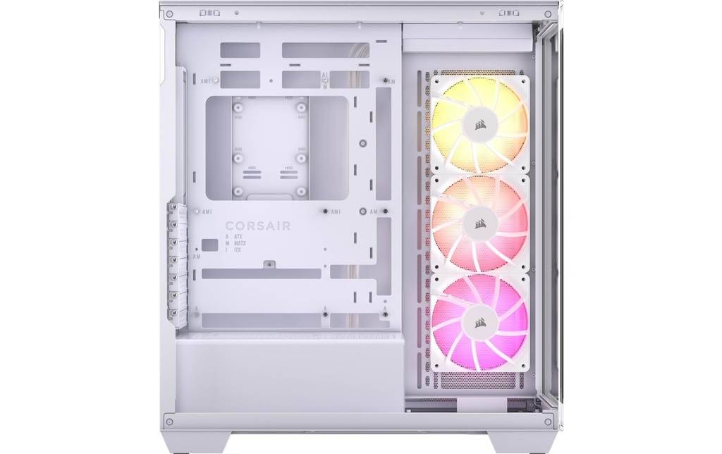 Corsair Midi Tower 3500X ARGB TG Weiss-7