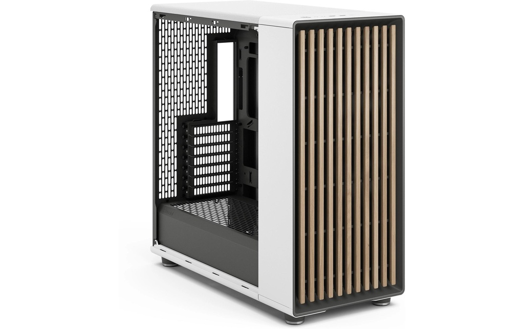 Fractal North XL RC White TG clear-0