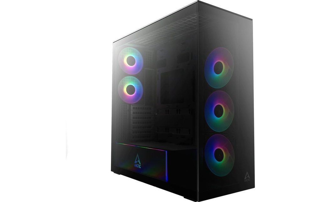 Arctic Cooling, PC-Gehäuse Xtender Black Ti-0