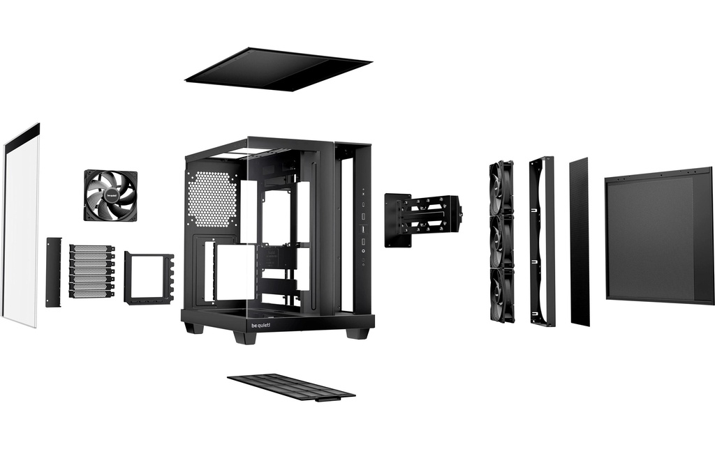 be quiet Light Base 500  Schwarz-3