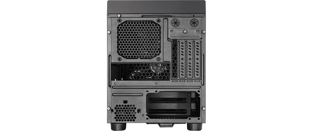 Chieftec Mini ITX cube CI-03B-OP, black-2