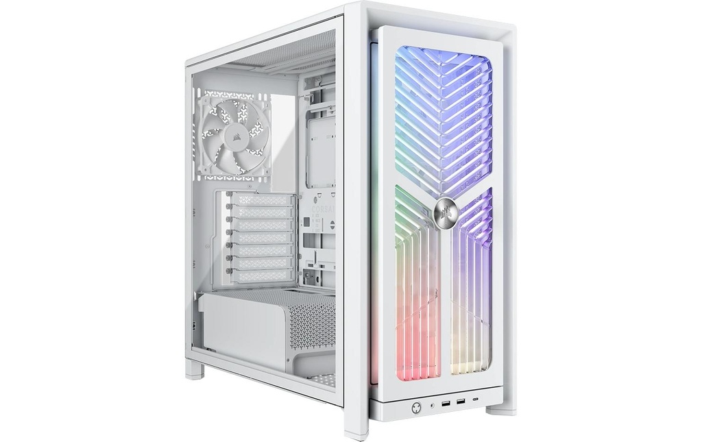 Corsair Midi Tower Frame 4000X RS, Weiss-0