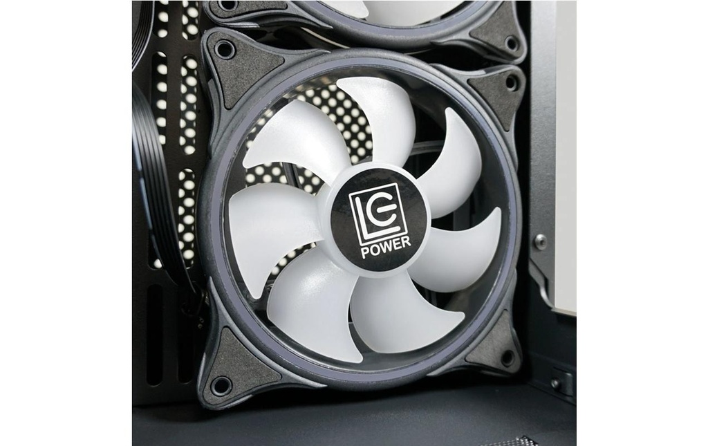 Lc-Power Midi Tower LC-809B-ON-7