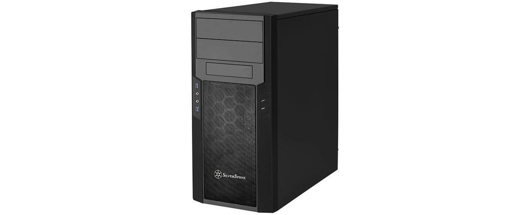 SilverStone Tower SST-PS13B schwarz-2