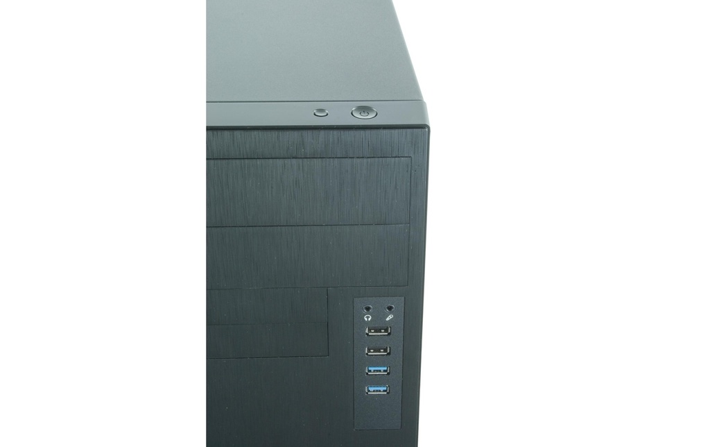 Chieftec mATX Gehäuse HO-11B-350GPB, black-3