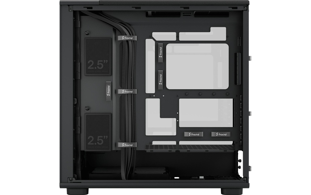 Fractal Epoche XL Schwarz TG RGB-8