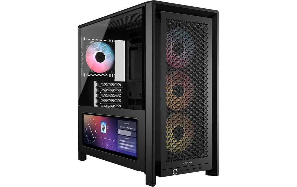 Corsair Midi Tower 4000D LCD RS BL-0