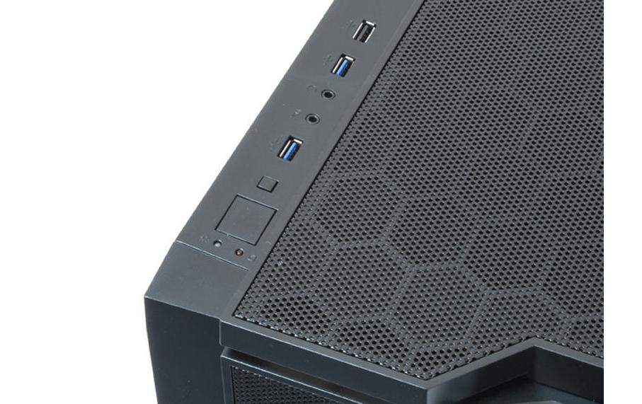 Chieftec mATX Gehäuse CI-01B-OP, black-5