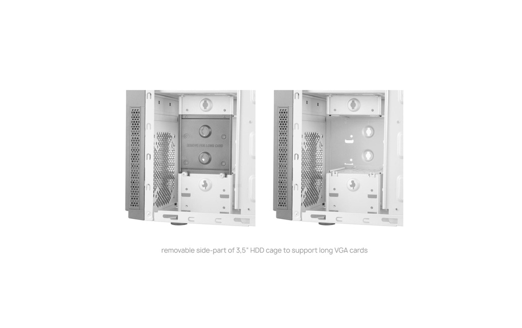 Chieftec Midi Tower HC-10B-OP, schwarz o.NT-6