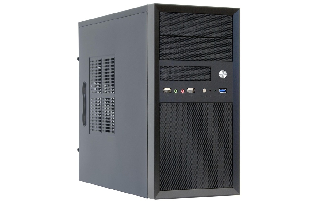 Chieftec mATX Gehäuse CT-01B, black-0