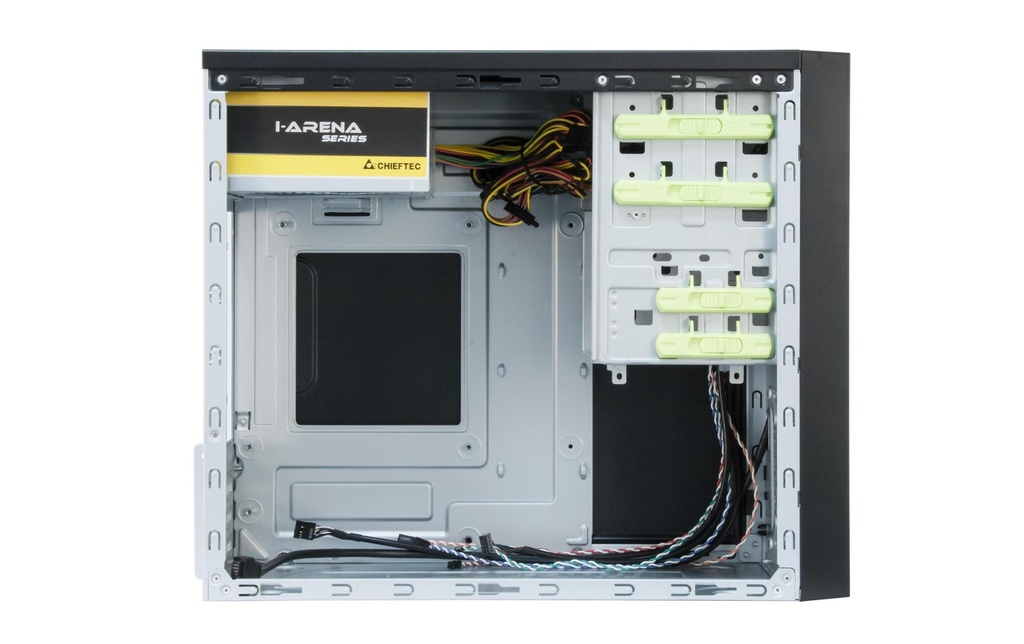 Chieftec mATX Gehäuse CT-01B, black-1