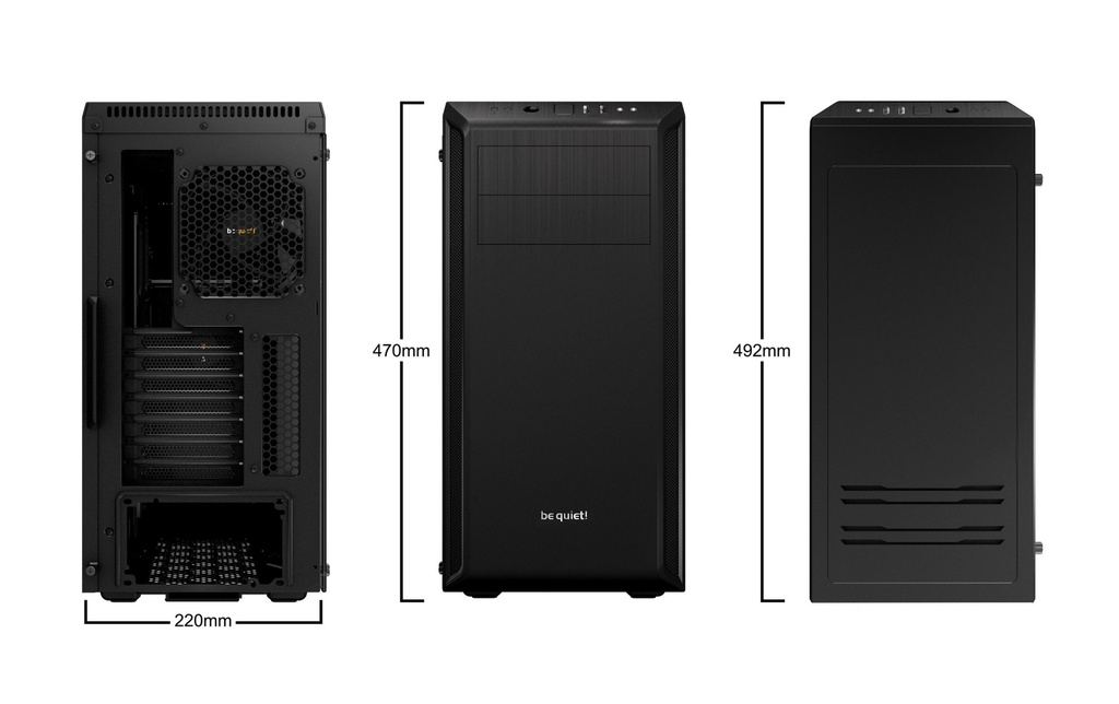 be quiet!, PC-Gehäuse Pure Base 600 Fenster-3