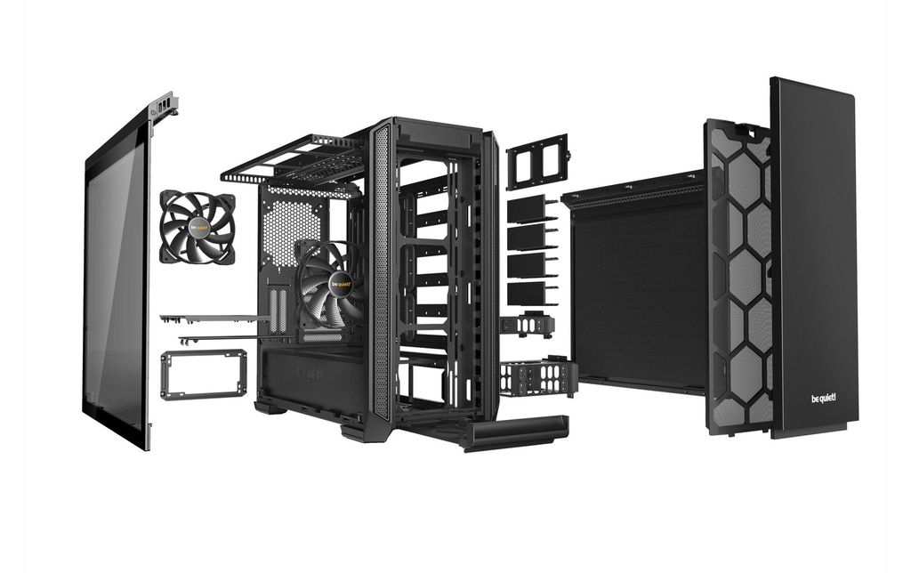 be quiet Silent Base 601 black Fenster-1