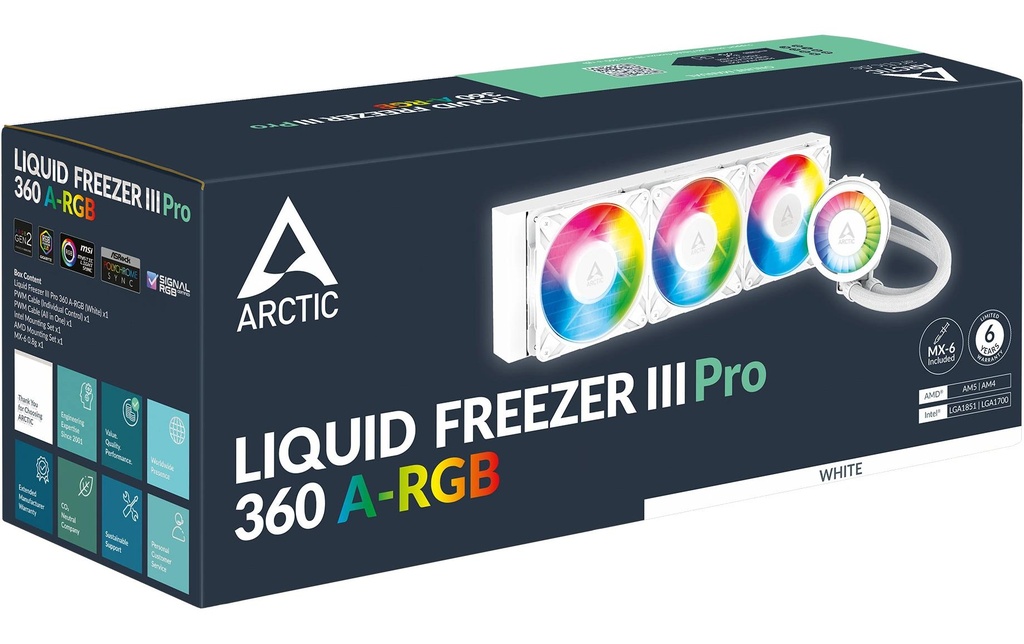 Kühler Arctic Li. Freezer III Pro 360 A-RGB-5