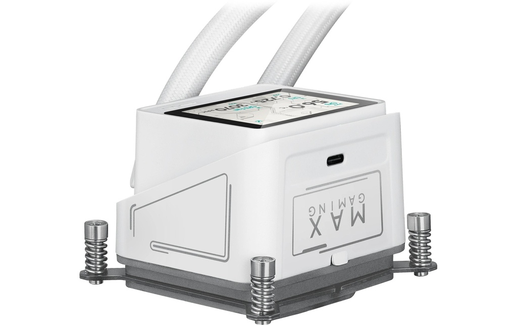 Asus MAX GAMING LC 360 ARGB LCD WHT-4