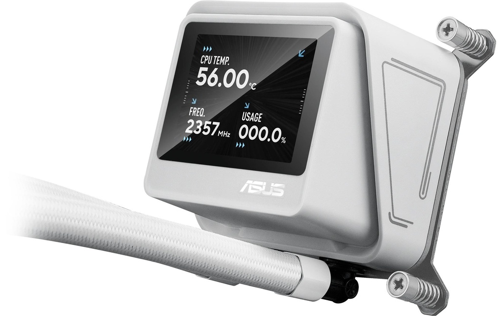 Asus MAX GAMING LC 360 ARGB LCD WHT-5