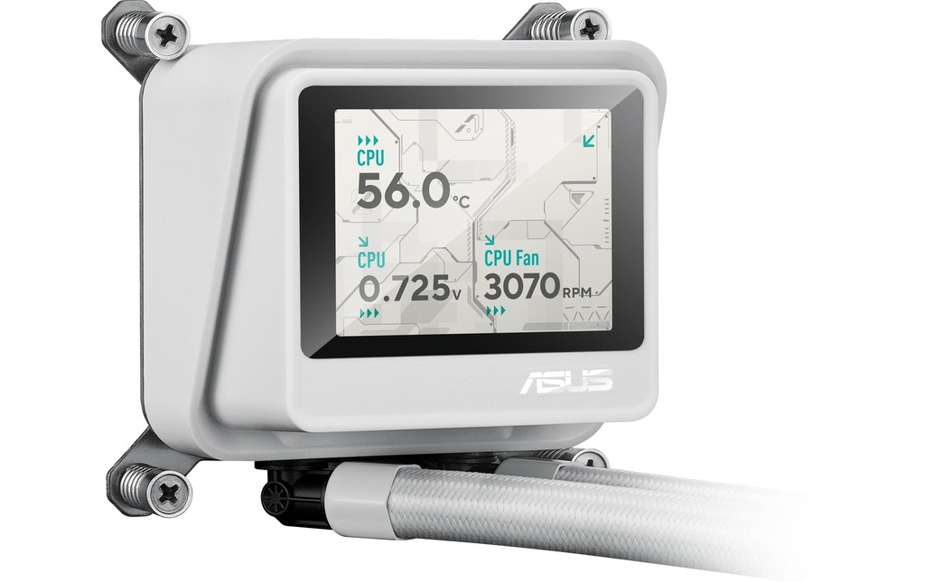 Asus MAX GAMING LC 360 ARGB LCD WHT-6