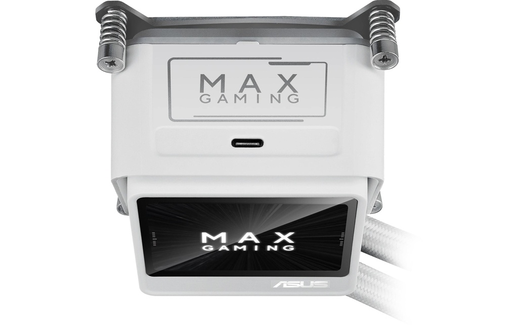 Asus MAX GAMING LC 360 ARGB LCD WHT-7