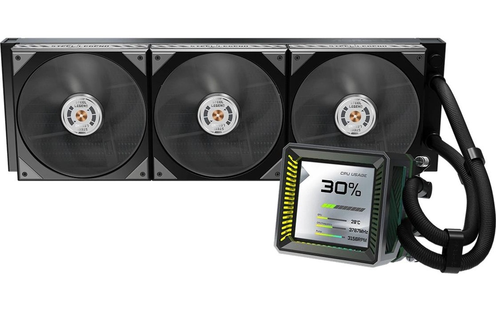 ASRock Steel Legend Dark 360 LCD-2