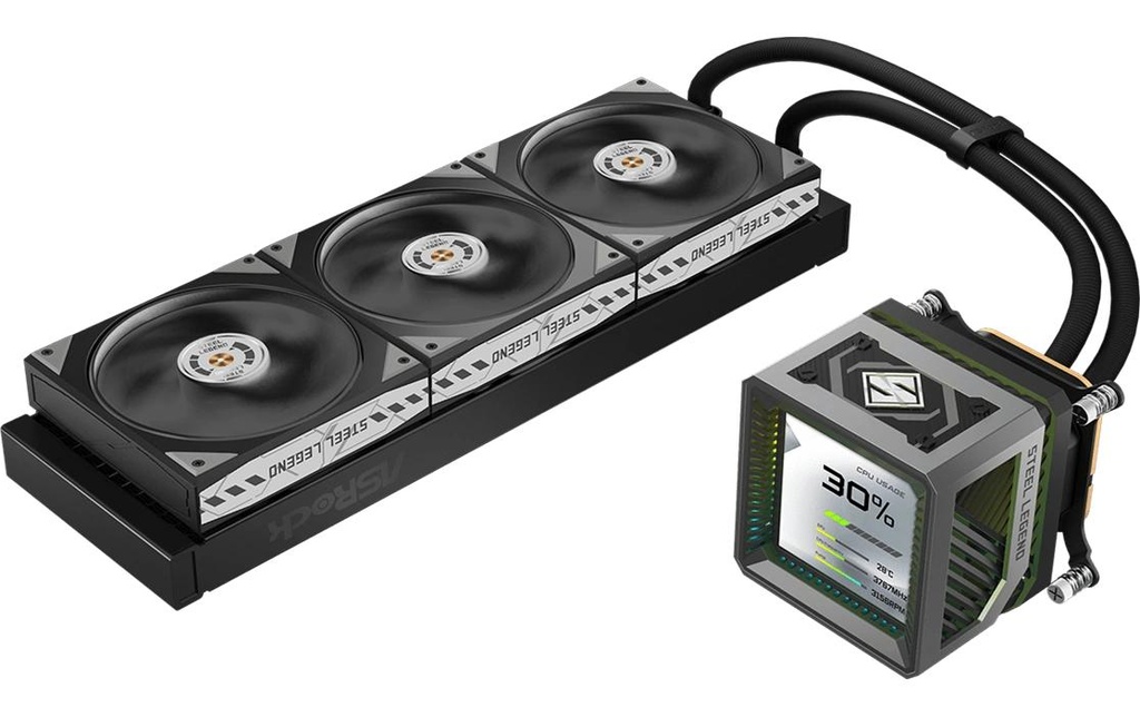 ASRock Steel Legend Dark 360 LCD-4