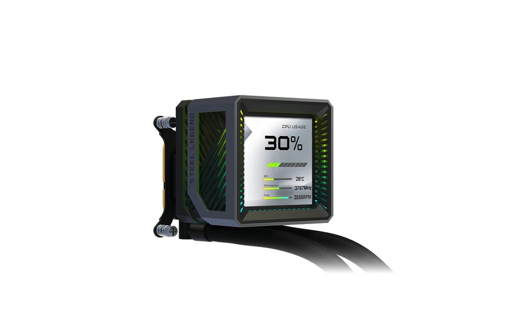 ASRock Steel Legend Dark 360 LCD-7
