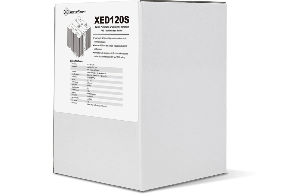 SilverStone SST-XED120S CPU Kühler-8