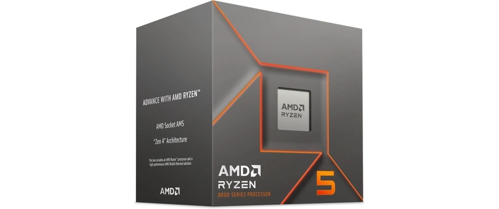 CPU AMD Ryzen 5 8400F/4.30 GHz, AM5-0